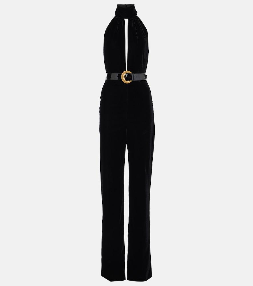 tom ford velvet jumpsuit
