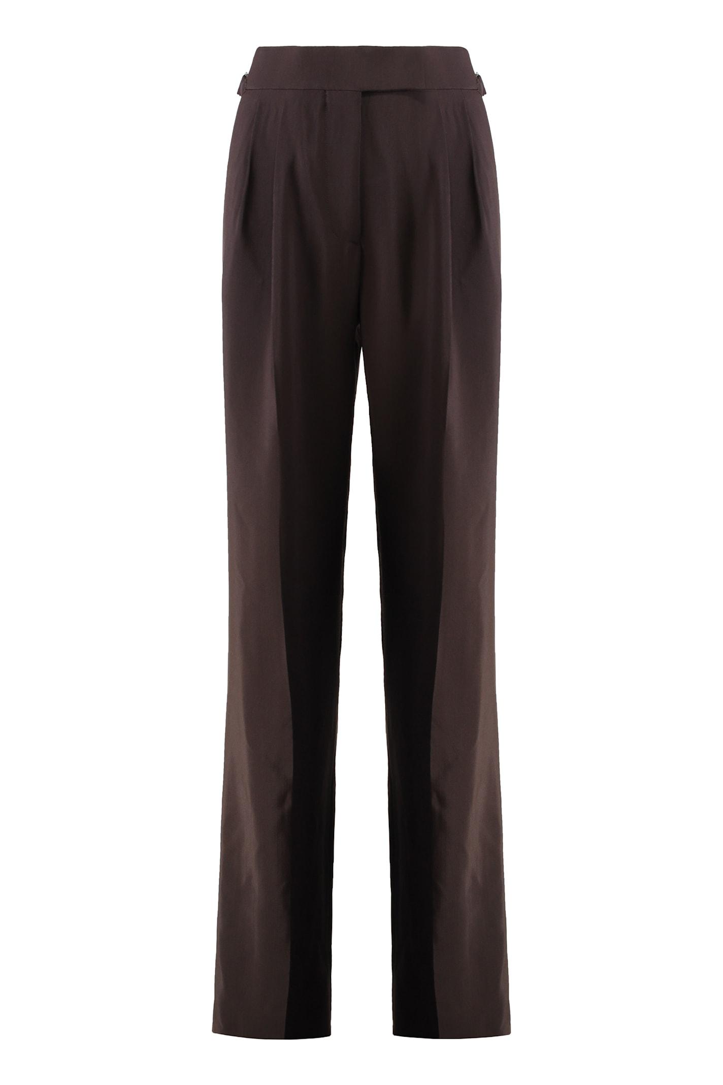 tom ford wool blend trousers