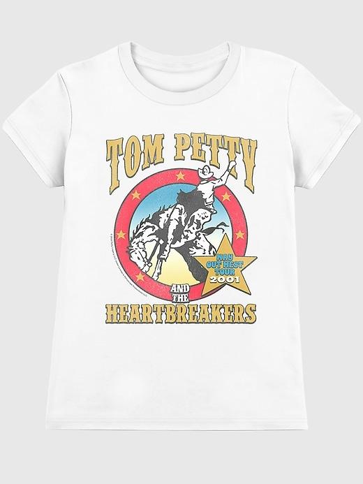 tom petty way out west graphic t-shirt for women
