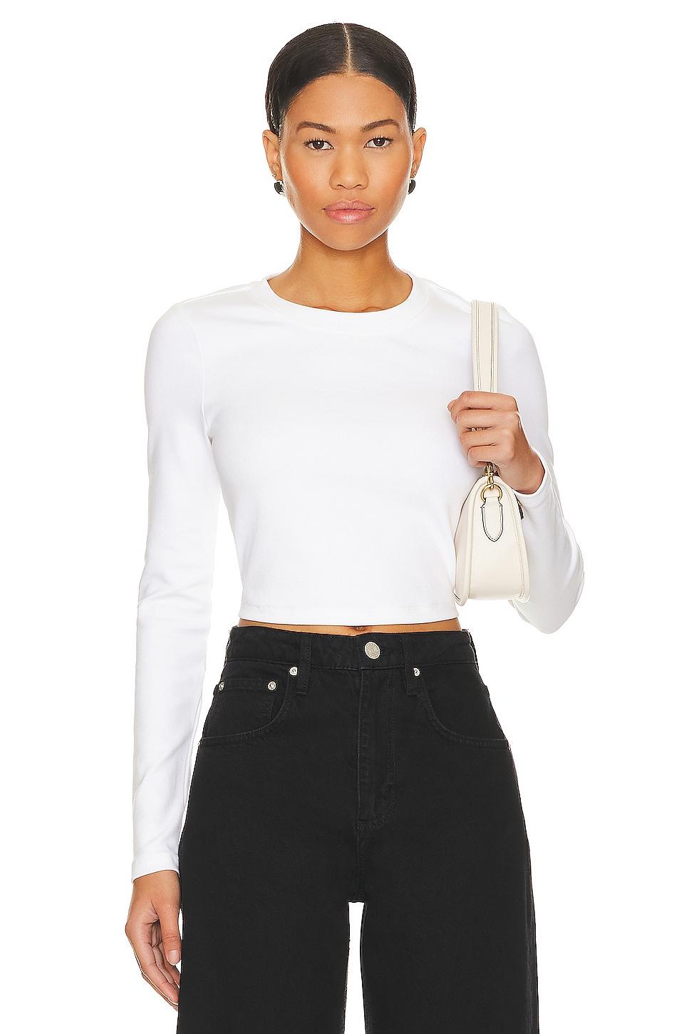 tomboy long sleeve cropped