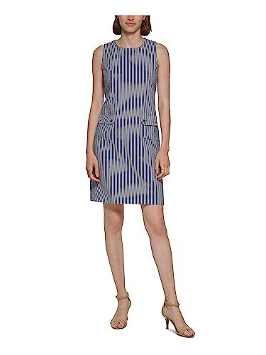 tommy hilfiger women's dresses,midnight/ivory,2p