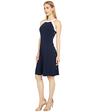 tommy hilfiger women's dresses,sky captain/ivory,8p
