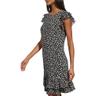 tommy hilfiger women's dresses dress,black/ivory,10