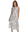 tommy hilfiger women's dresses fit and flaire,ivory/sodalite,6