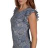 tommy hilfiger women's dresses shift dress, french blue multi, 2