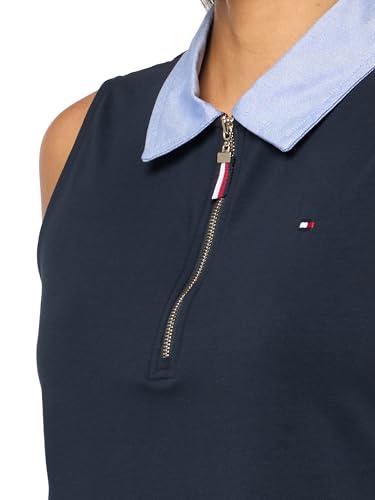 tommy hilfiger women's dresses tank dress, sky captain, small