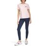tommy hilfiger women's performance t-shirt,powder pink,l