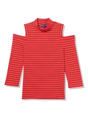 tommy hilfiger women's sportswear top, scarlet, s