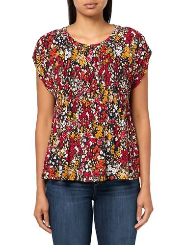tommy hilfiger women's sportswear top, sky captain multi, l