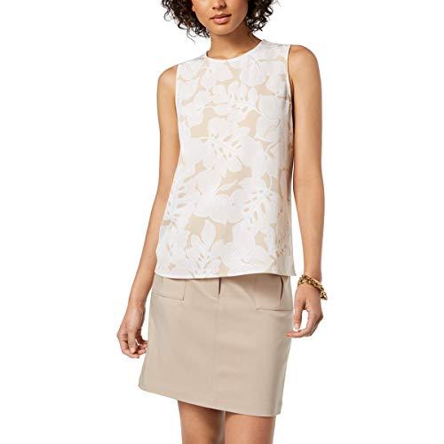 tommy hilfiger women's sportswear top, white/ivory, l
