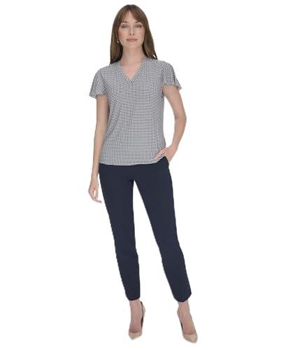 tommy hilfiger women's suits top, ivory/midnight, xl