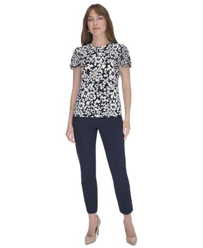 tommy hilfiger women's suits top, midnight/ivory, s