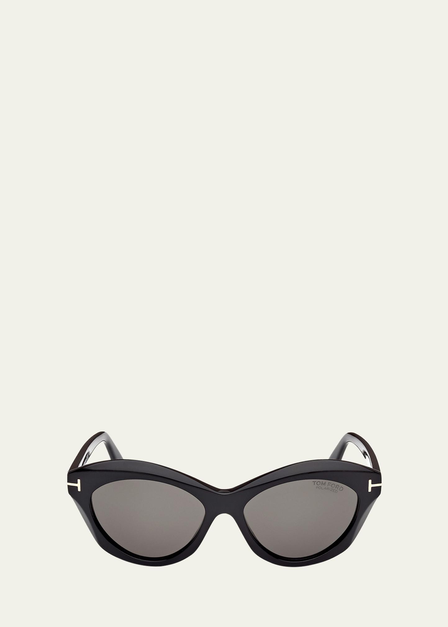 toni acetate oval sunglasses