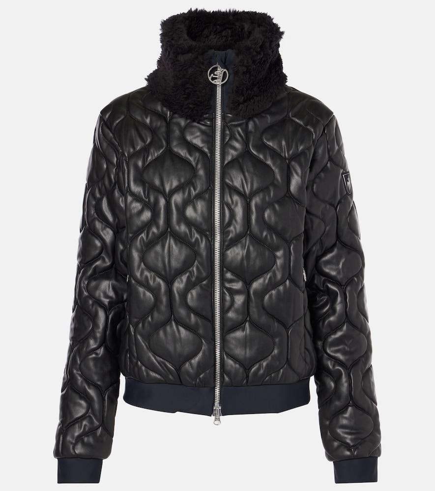 toni sailer leonie special quilted faux leather jacket