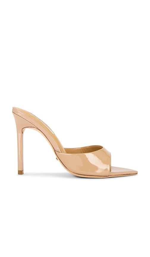 tony bianco malibu mule in nude.
