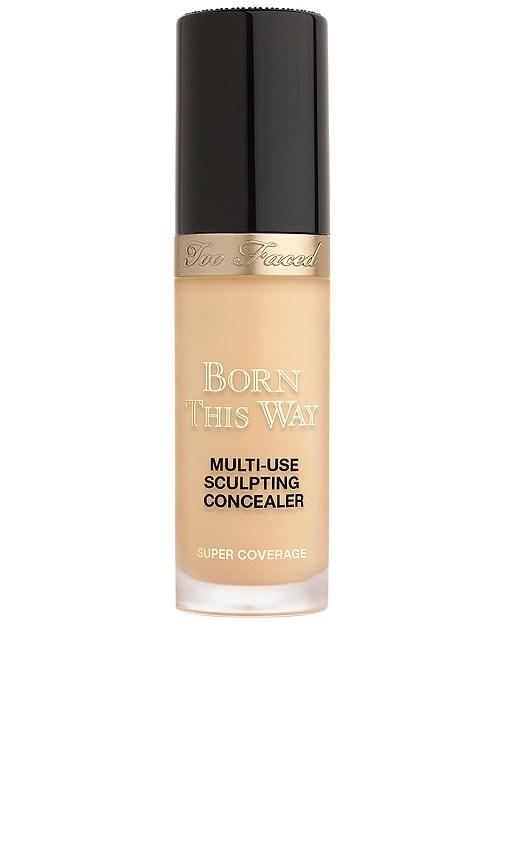 too faced born this way super coverage concealer in shortbread.