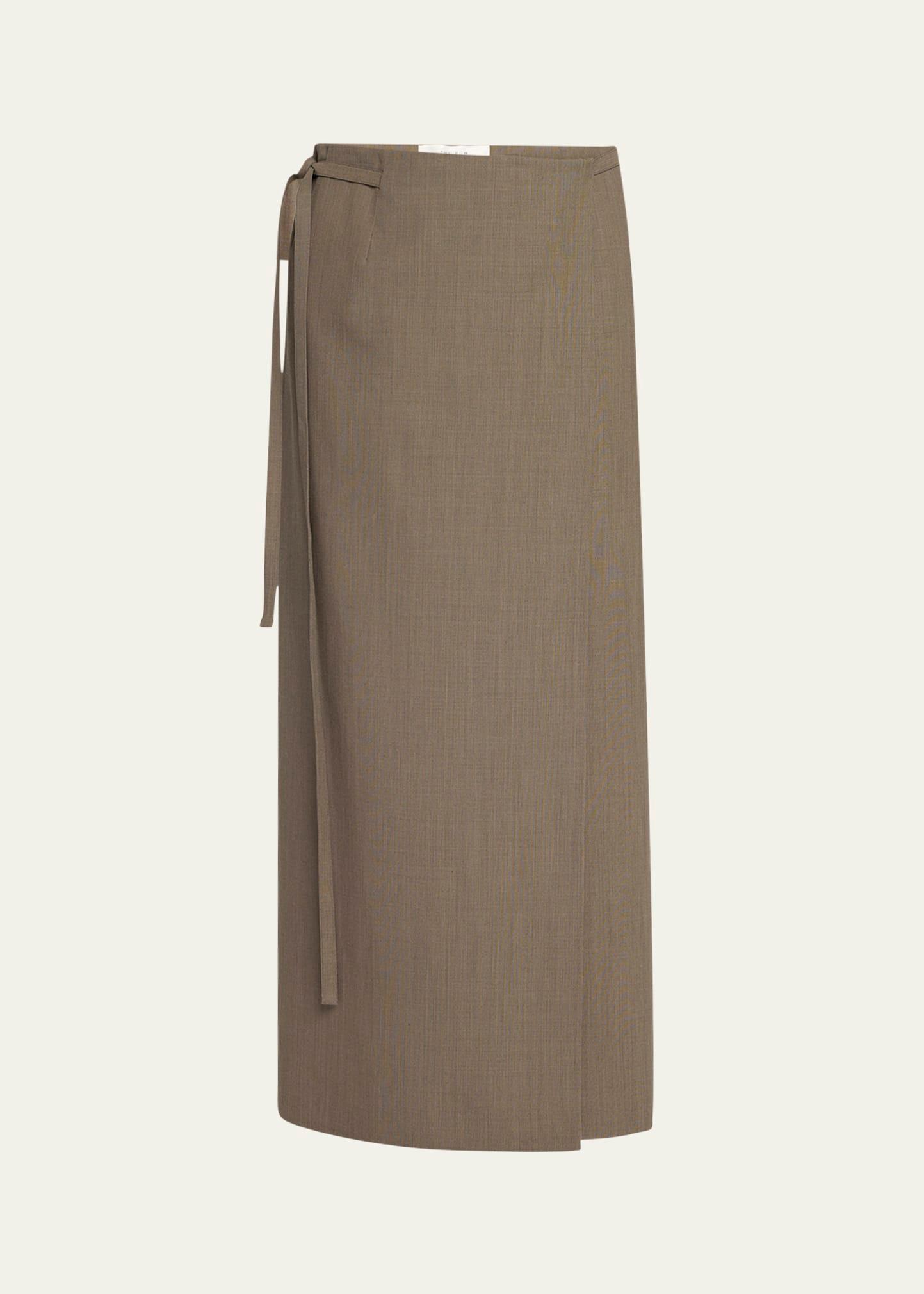toreva straight wrap skirt