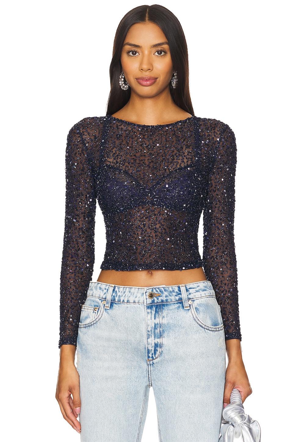 torrey sequin top