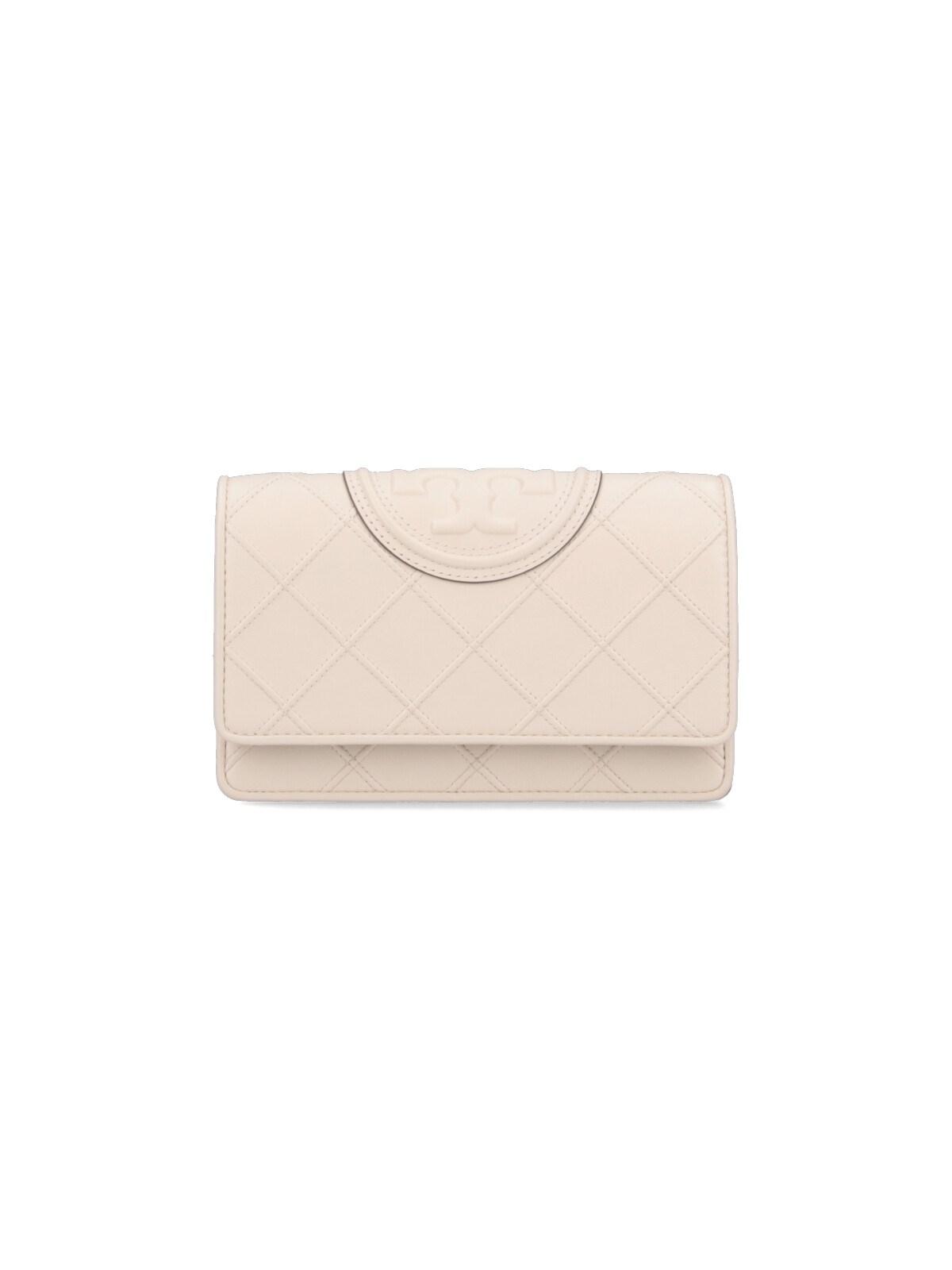 tory burch "fleming" chain wallet