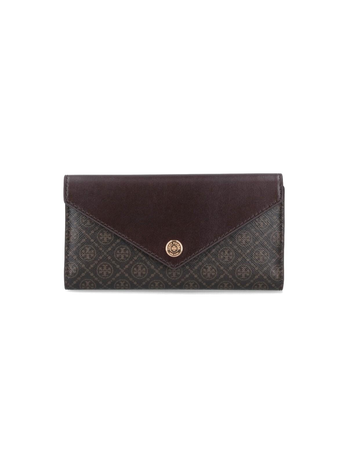 tory burch "t monogram" book wallet