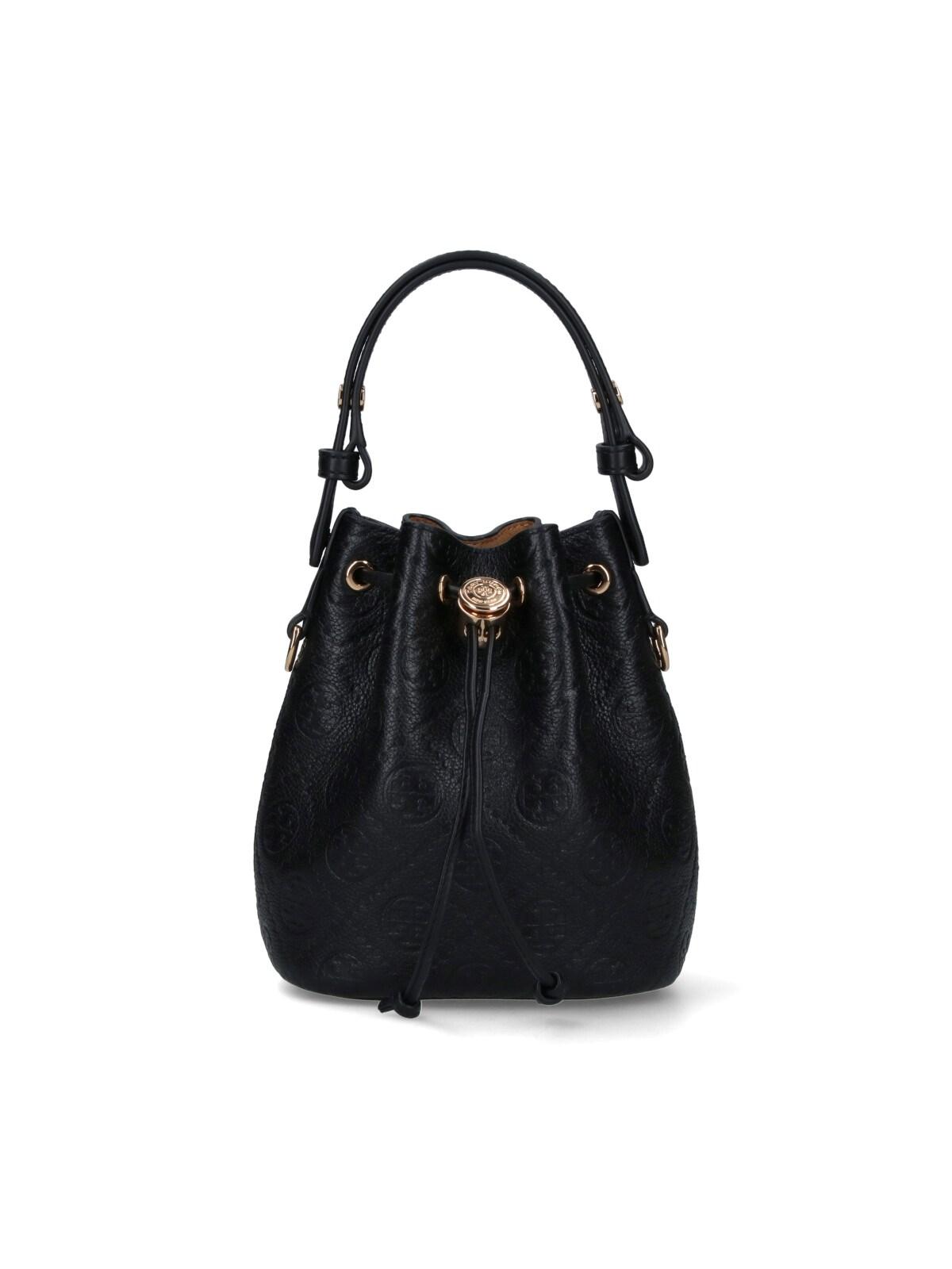 tory burch "t monogram" bucket bag