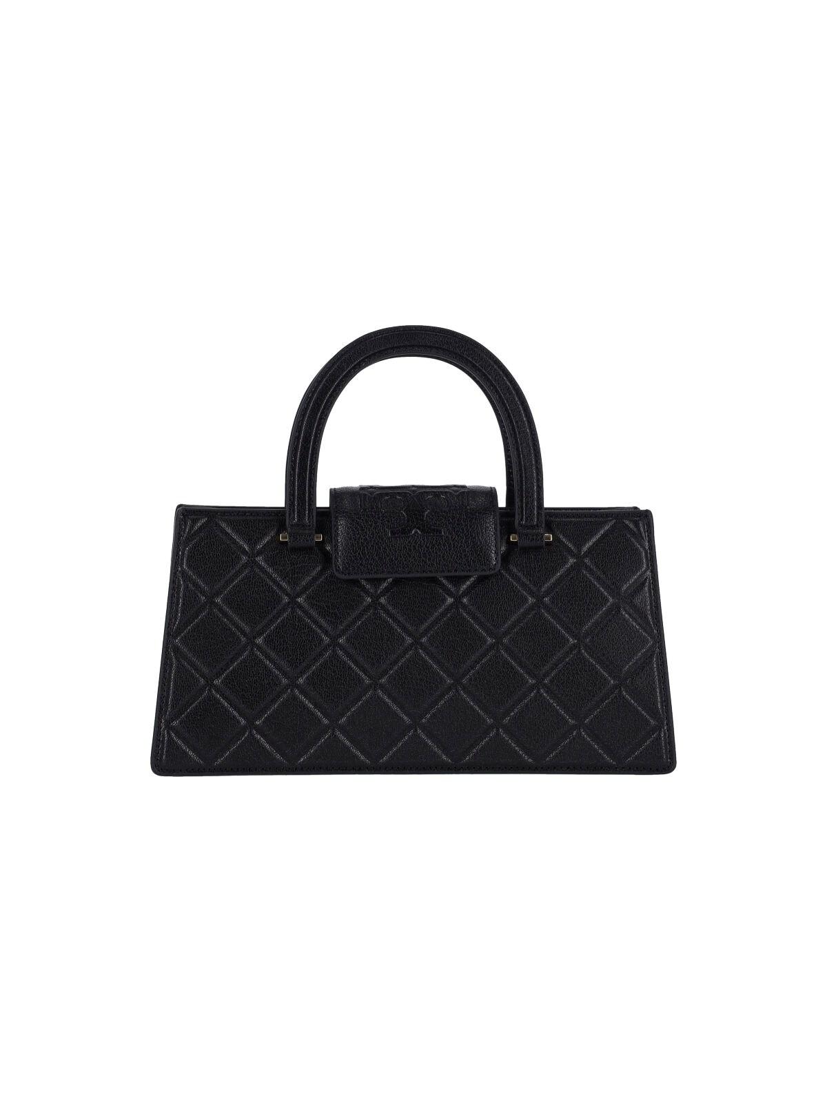 tory burch 'fleming east-west' small tote bag
