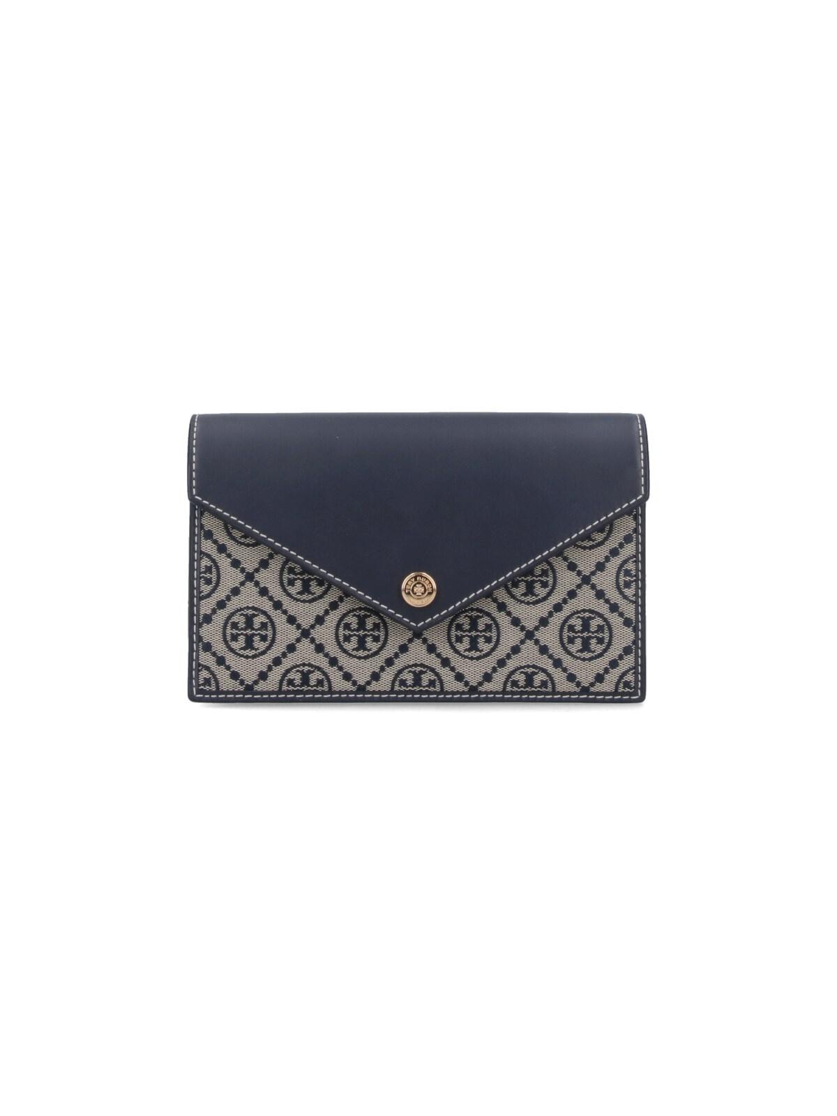 tory burch 't monogram' chain wallet