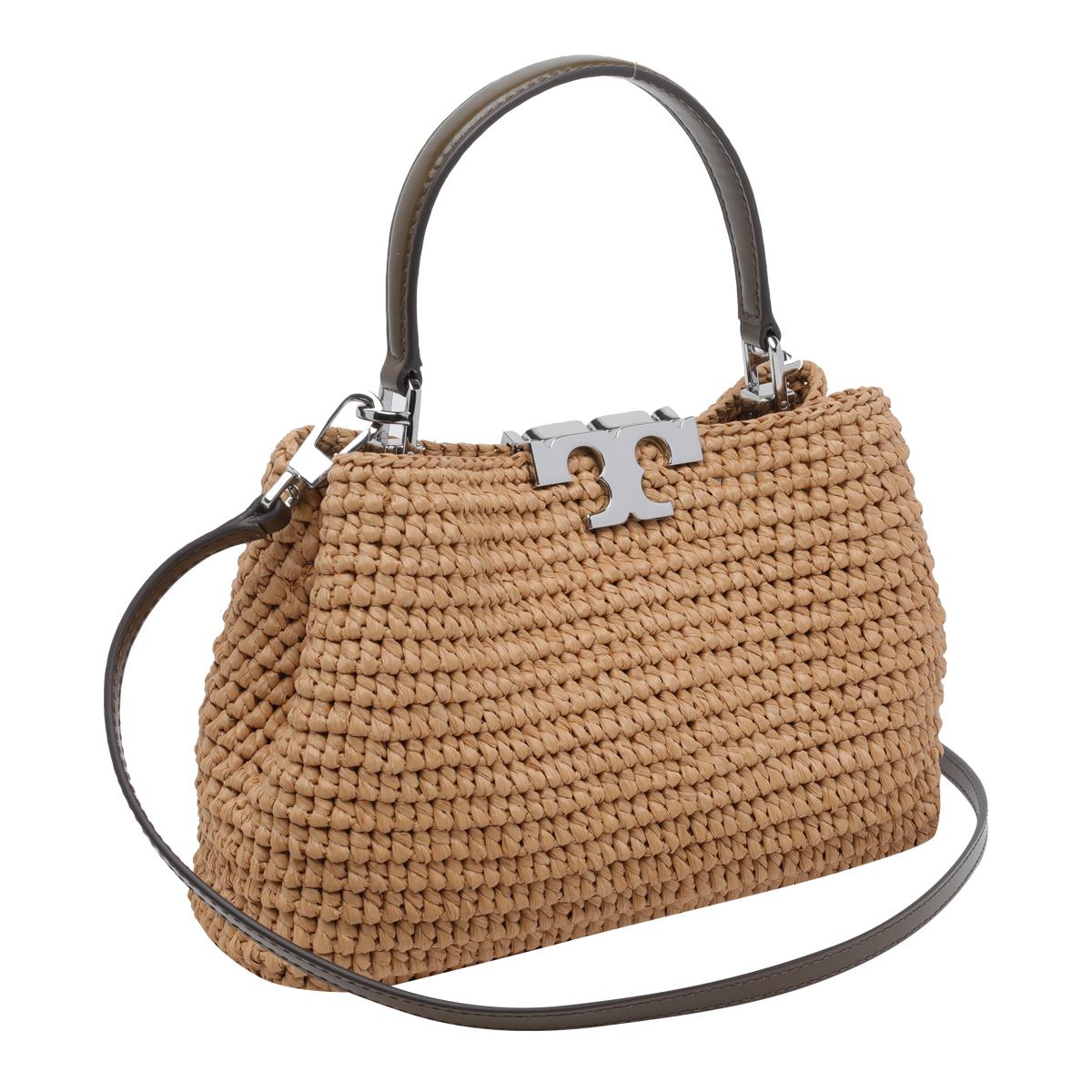 tory burch bags beige raffia - women