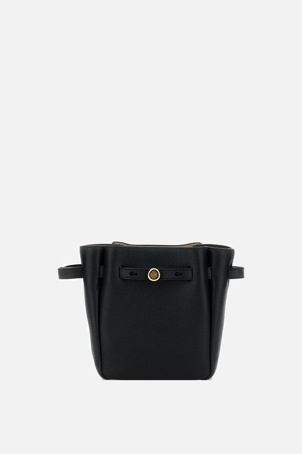 tory burch bags black cow leather - women