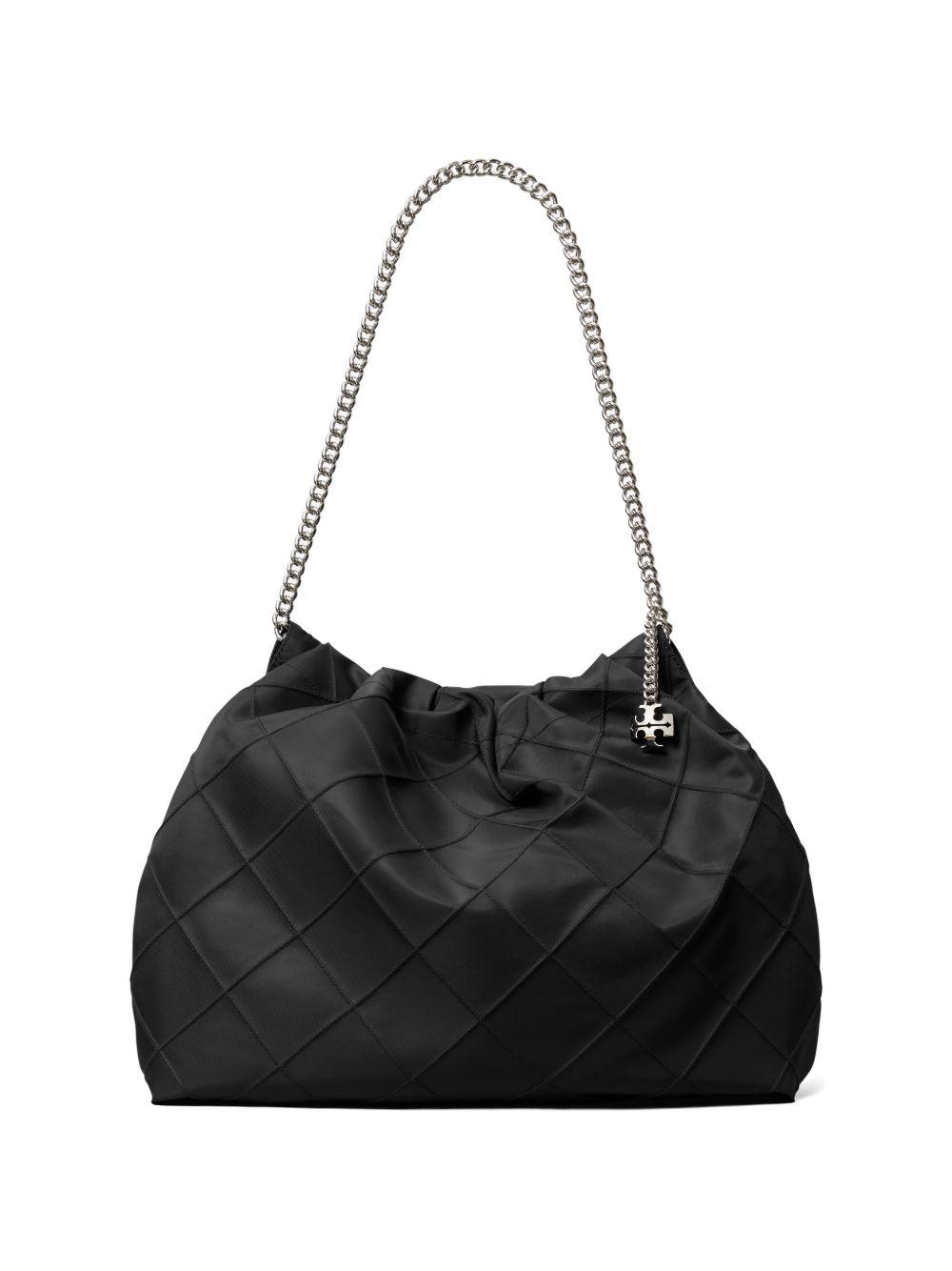 tory burch bags black outer: recycled nylon - women