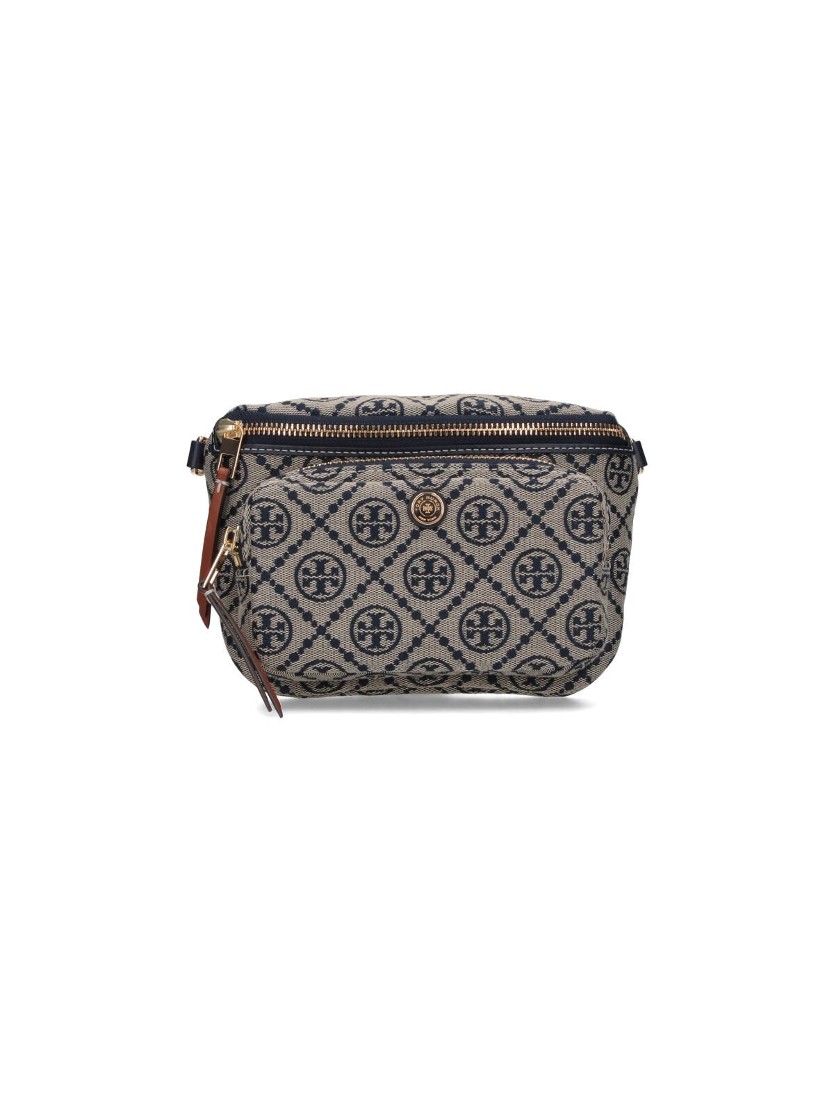 tory burch bags blue body: cotton - women