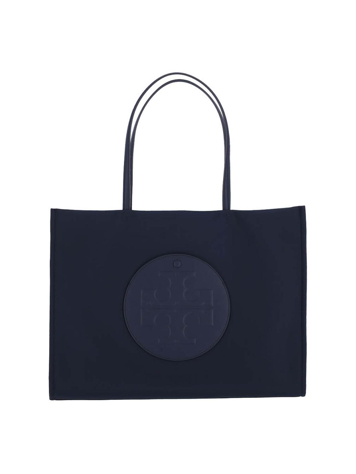 tory burch bags blue body: nylon - women