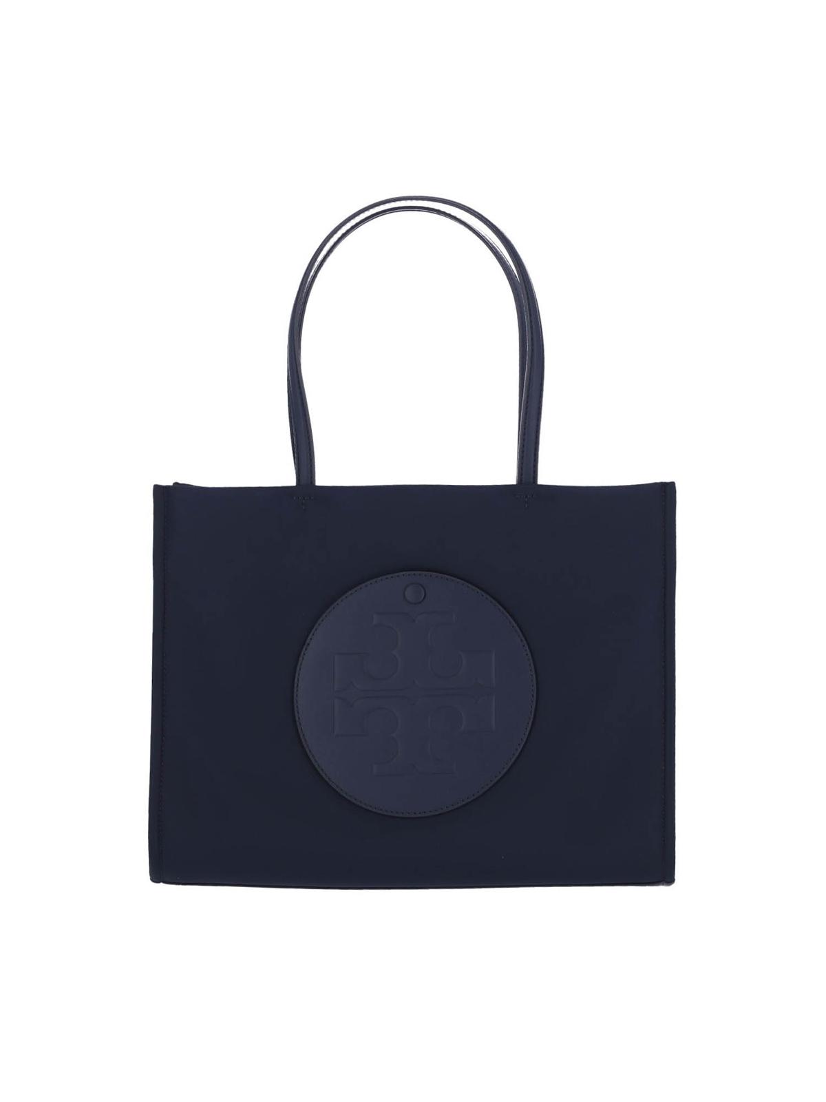 tory burch bags blue body: nylon - women