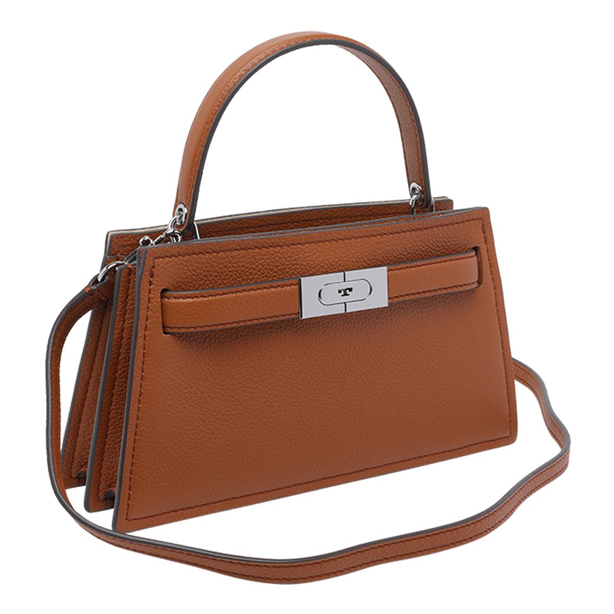 tory burch bags brown calf leather - women