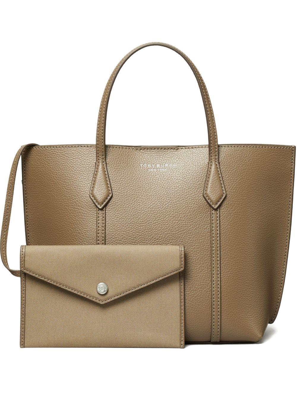 tory burch bags dove grey calf leather - women