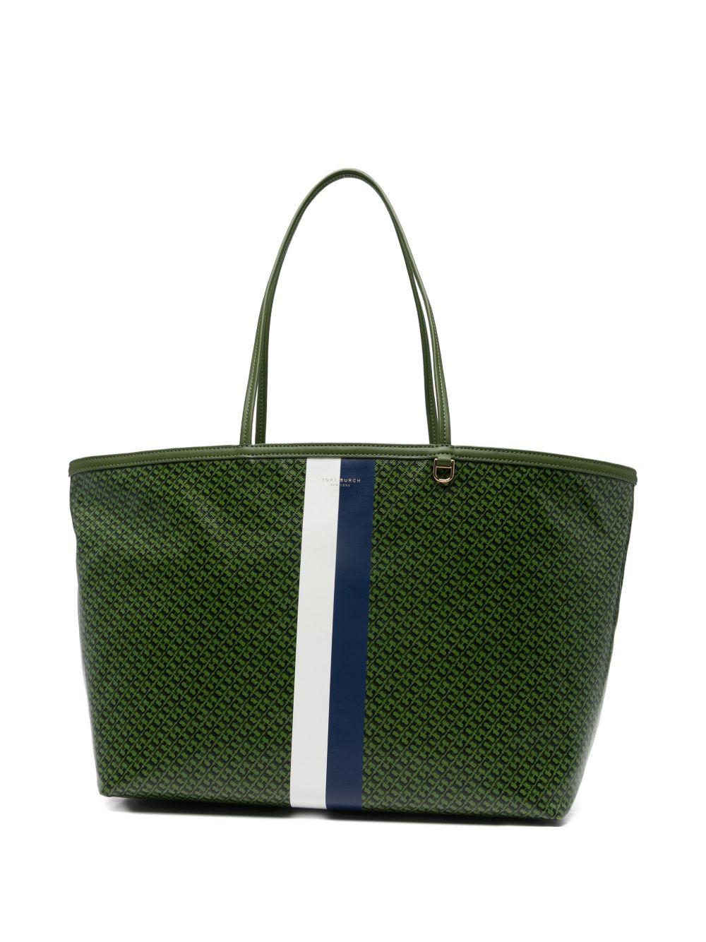 tory burch bags green polyuretane - women