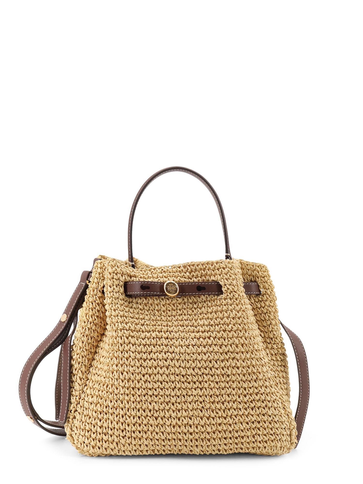 tory burch bags rafia/pelle - women