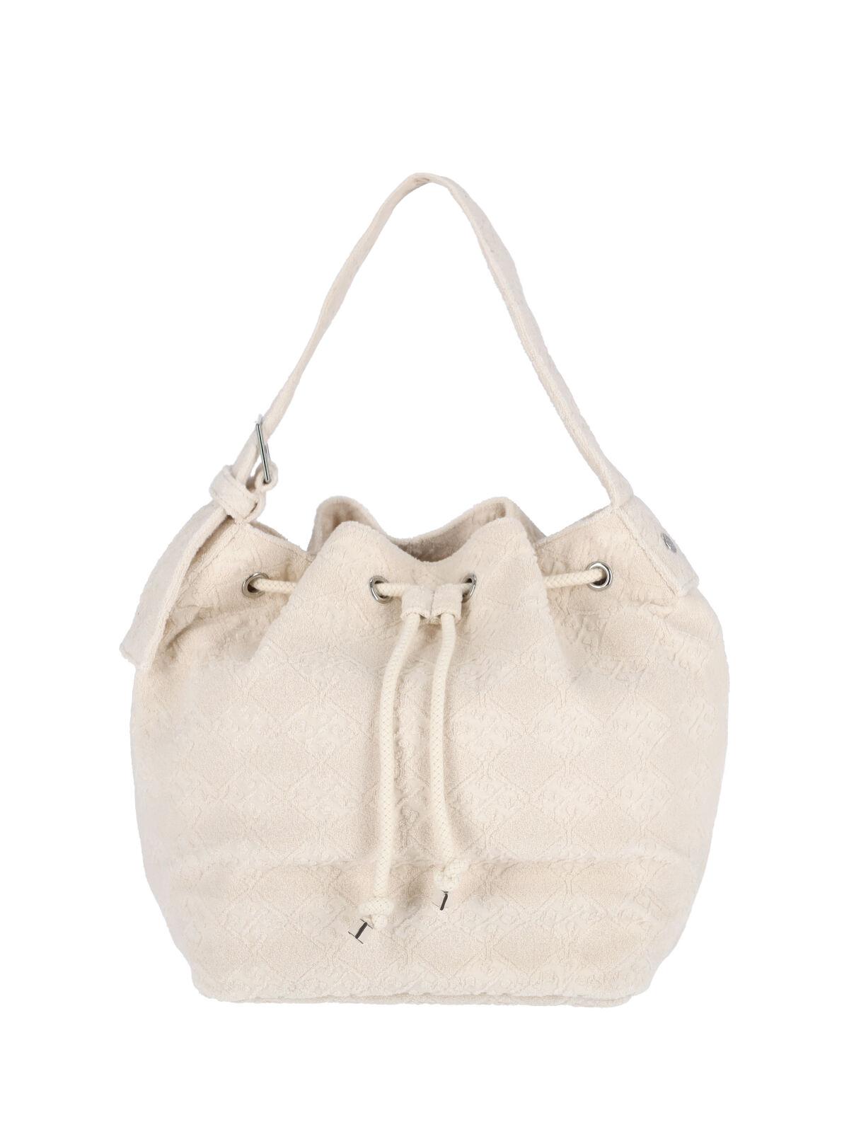 tory burch bags white cotton - women