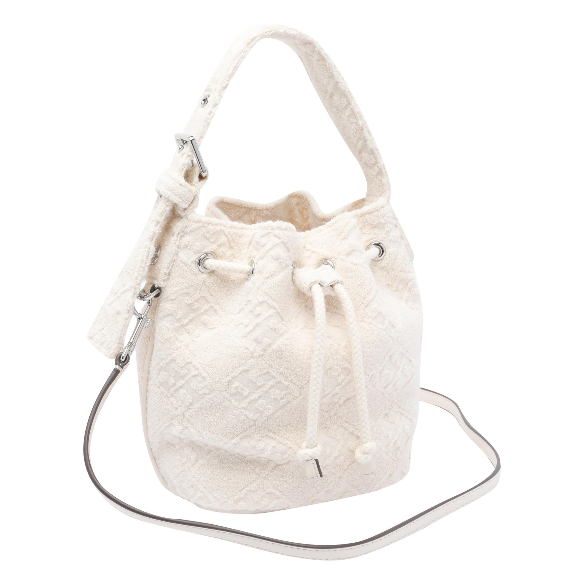 tory burch bags white fabric - women
