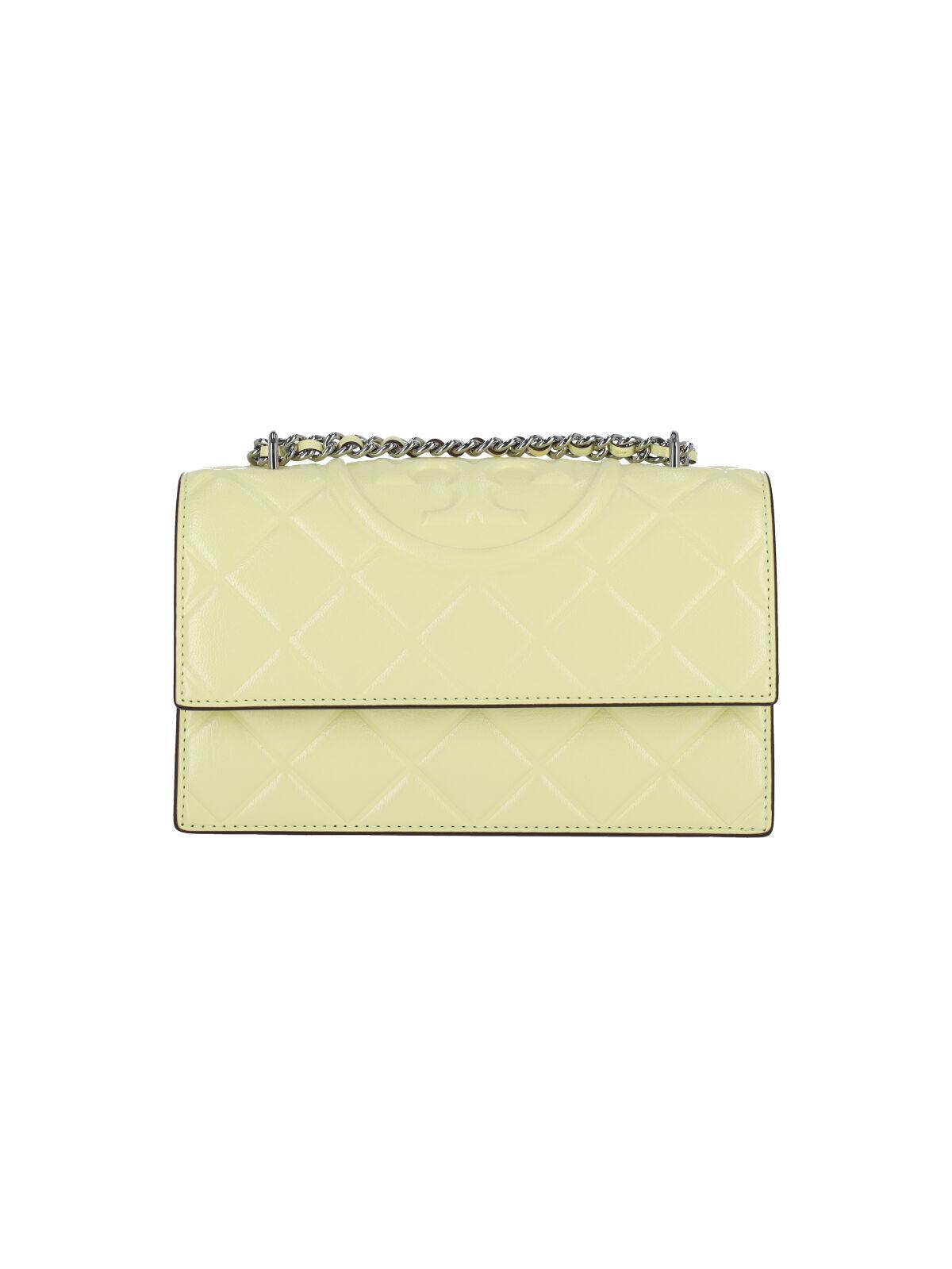 tory burch bags yellow body: goat leather - women