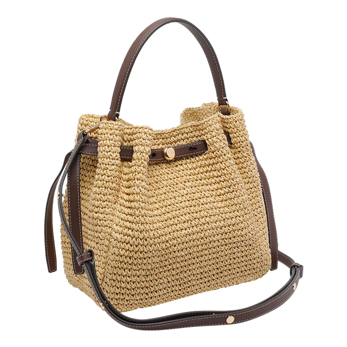 tory burch beige raffia - women