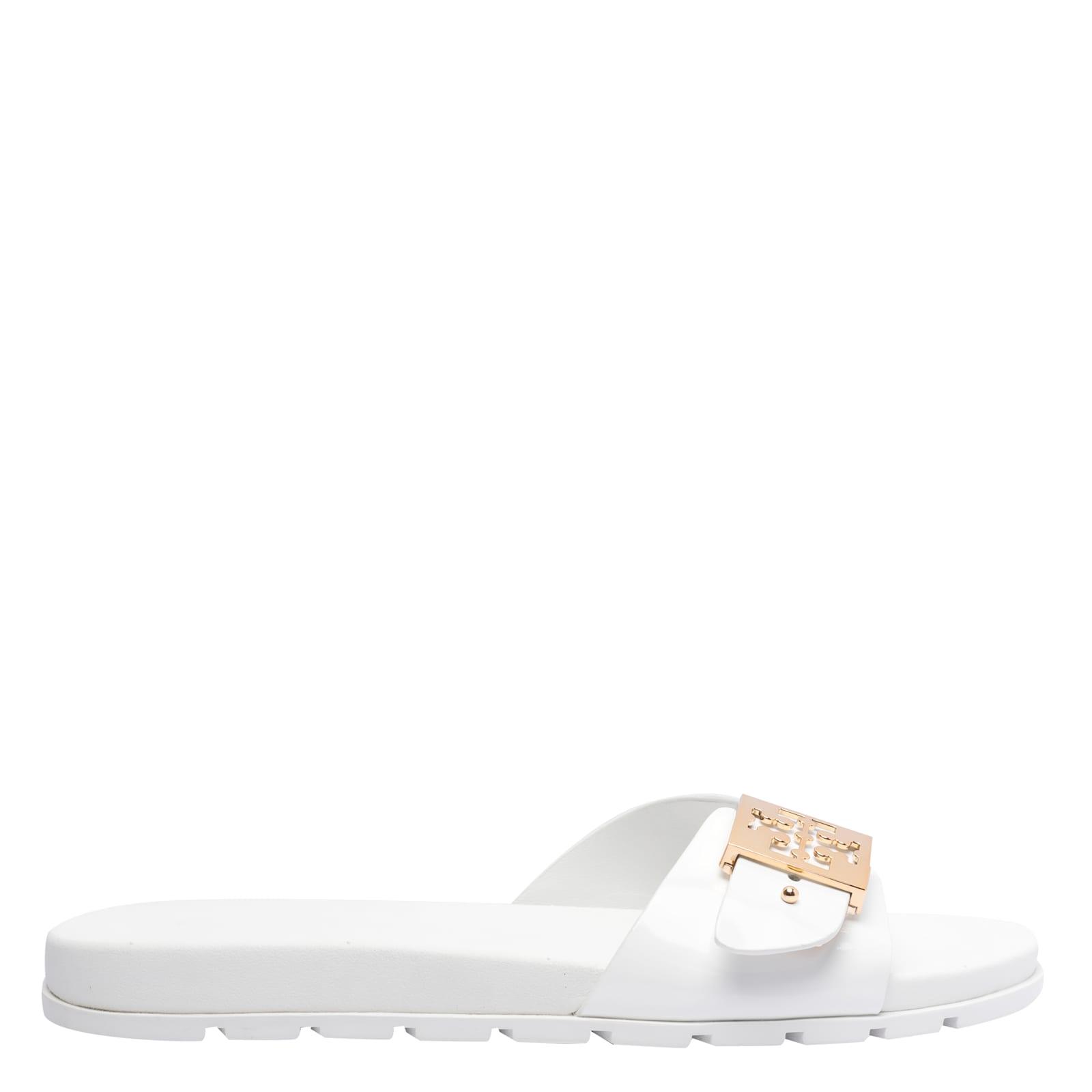tory burch buckle slide sandals