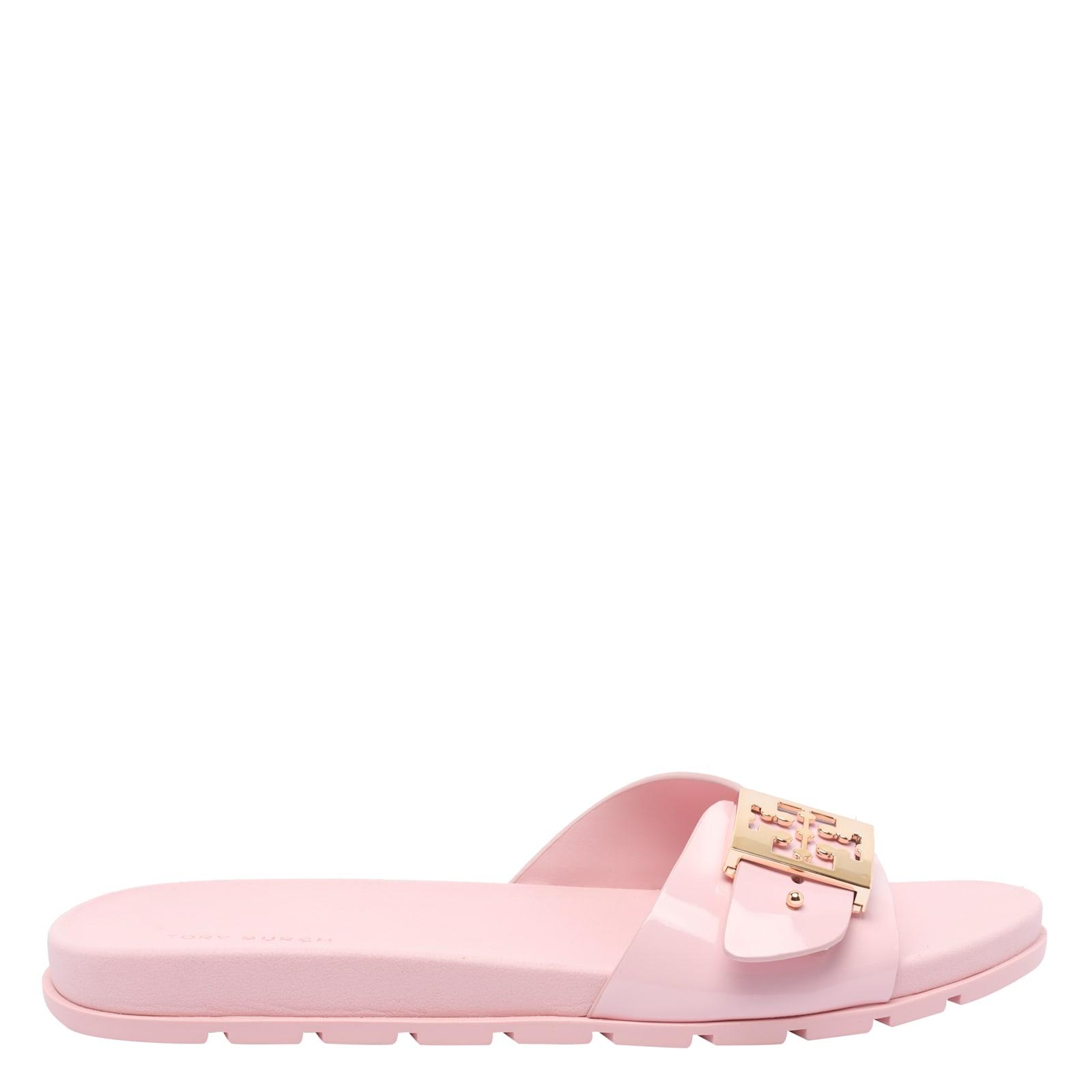 tory burch buckle slide sandals
