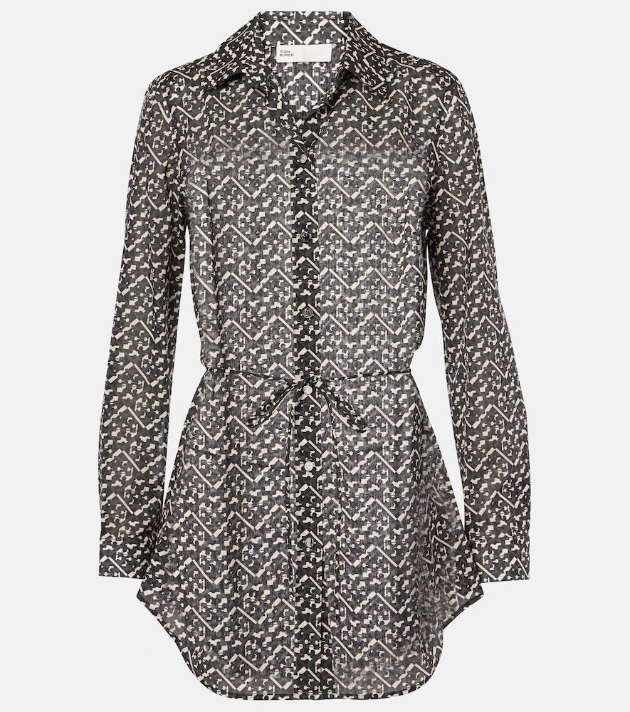 tory burch cotton minidress