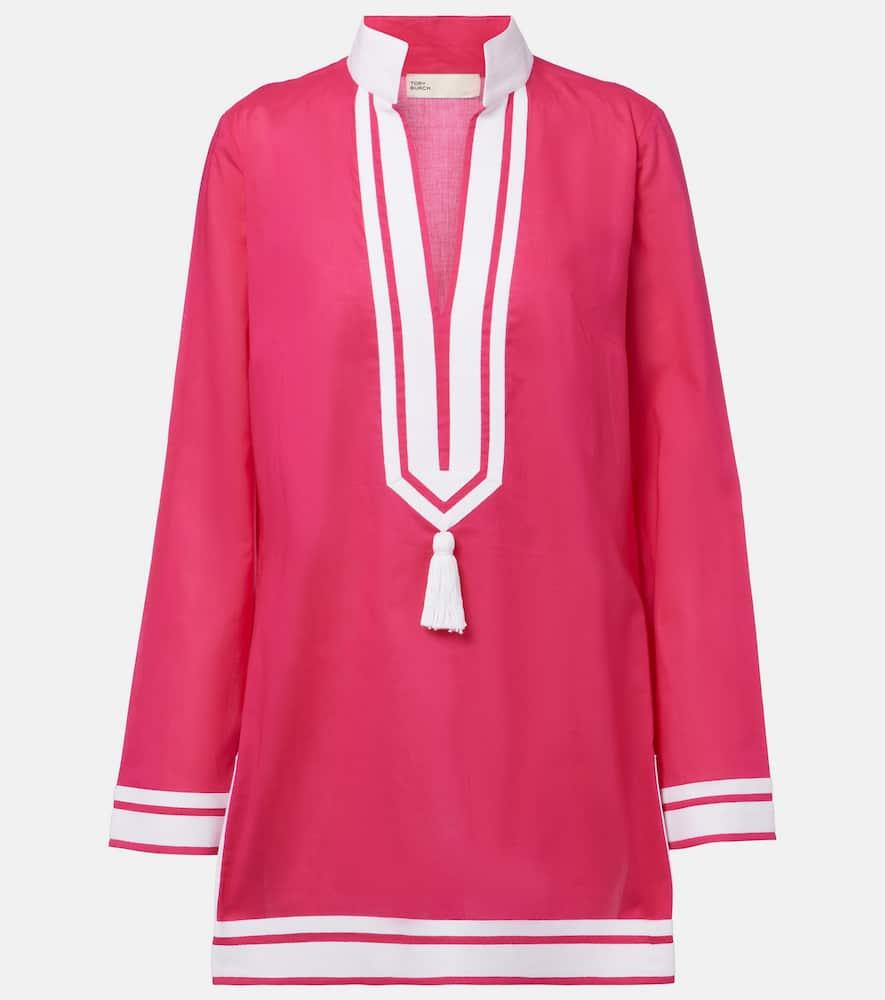 tory burch cotton voile tunic