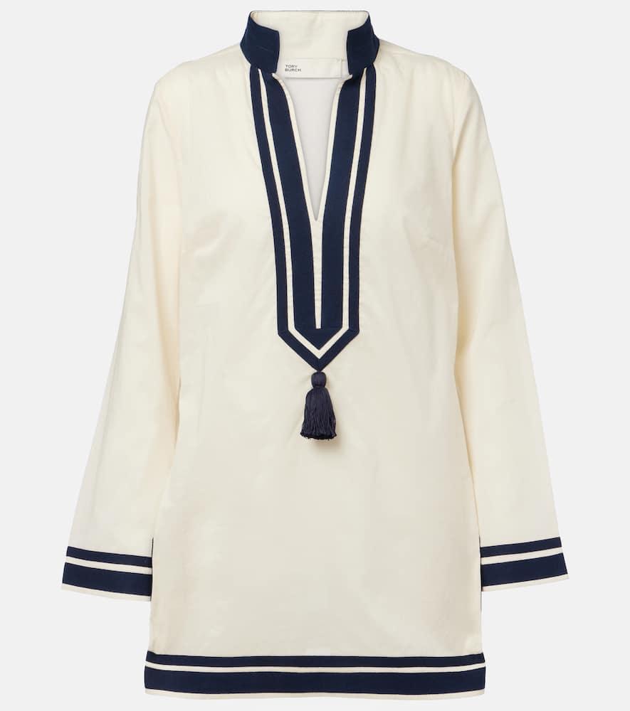 tory burch cotton voile tunic