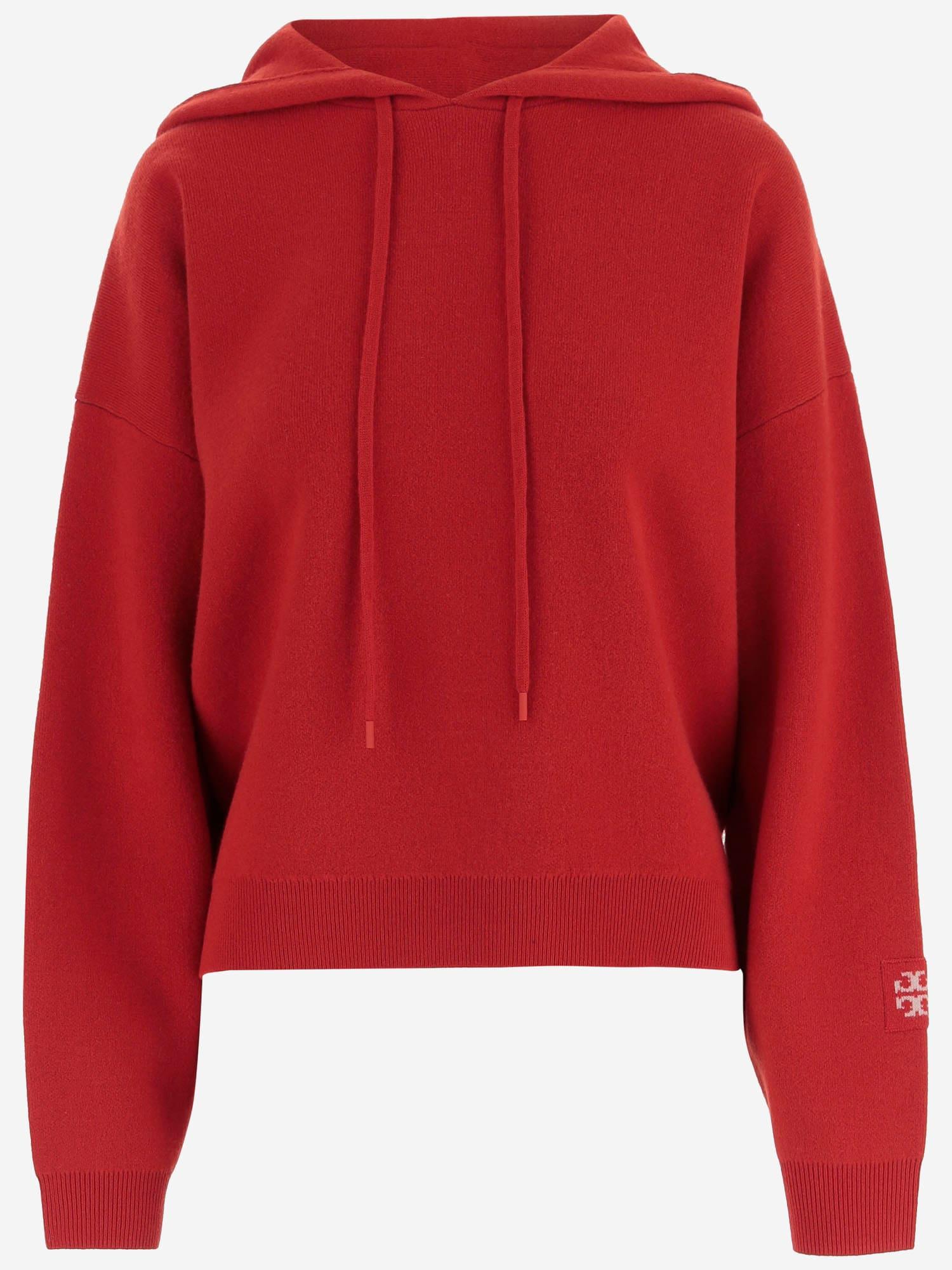 tory burch cropped hoodie