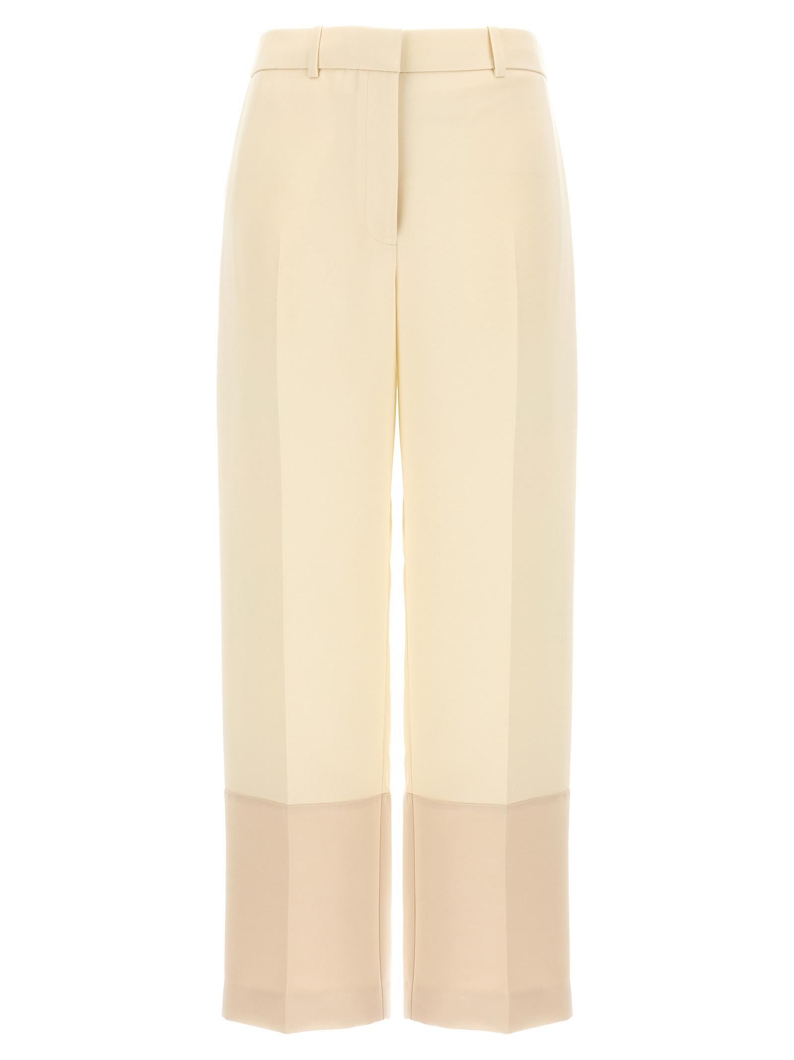 tory burch cropped pants white - women