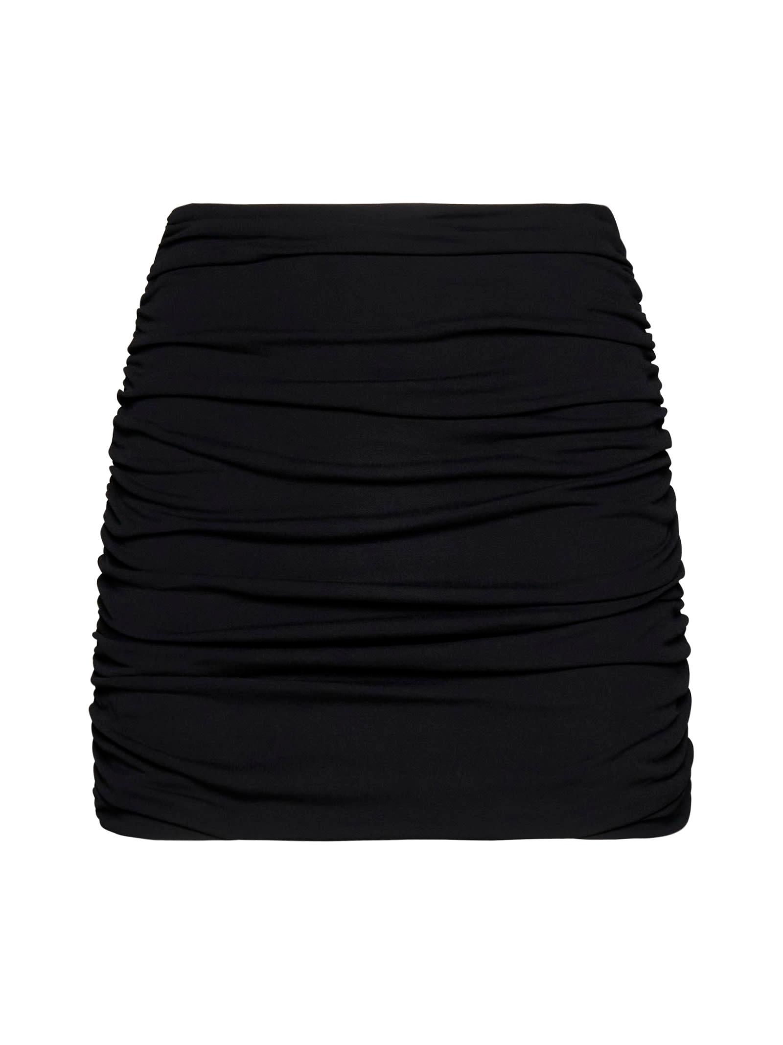 tory burch draped skirt
