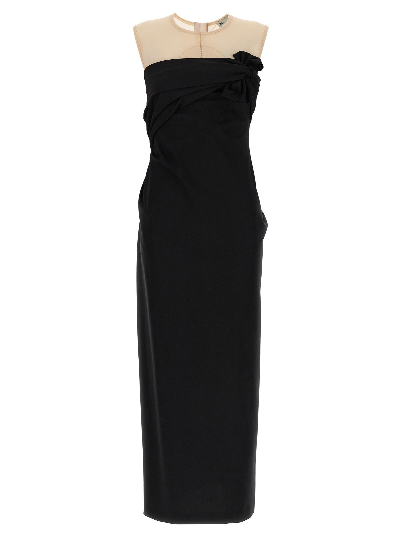 tory burch dress with front knot